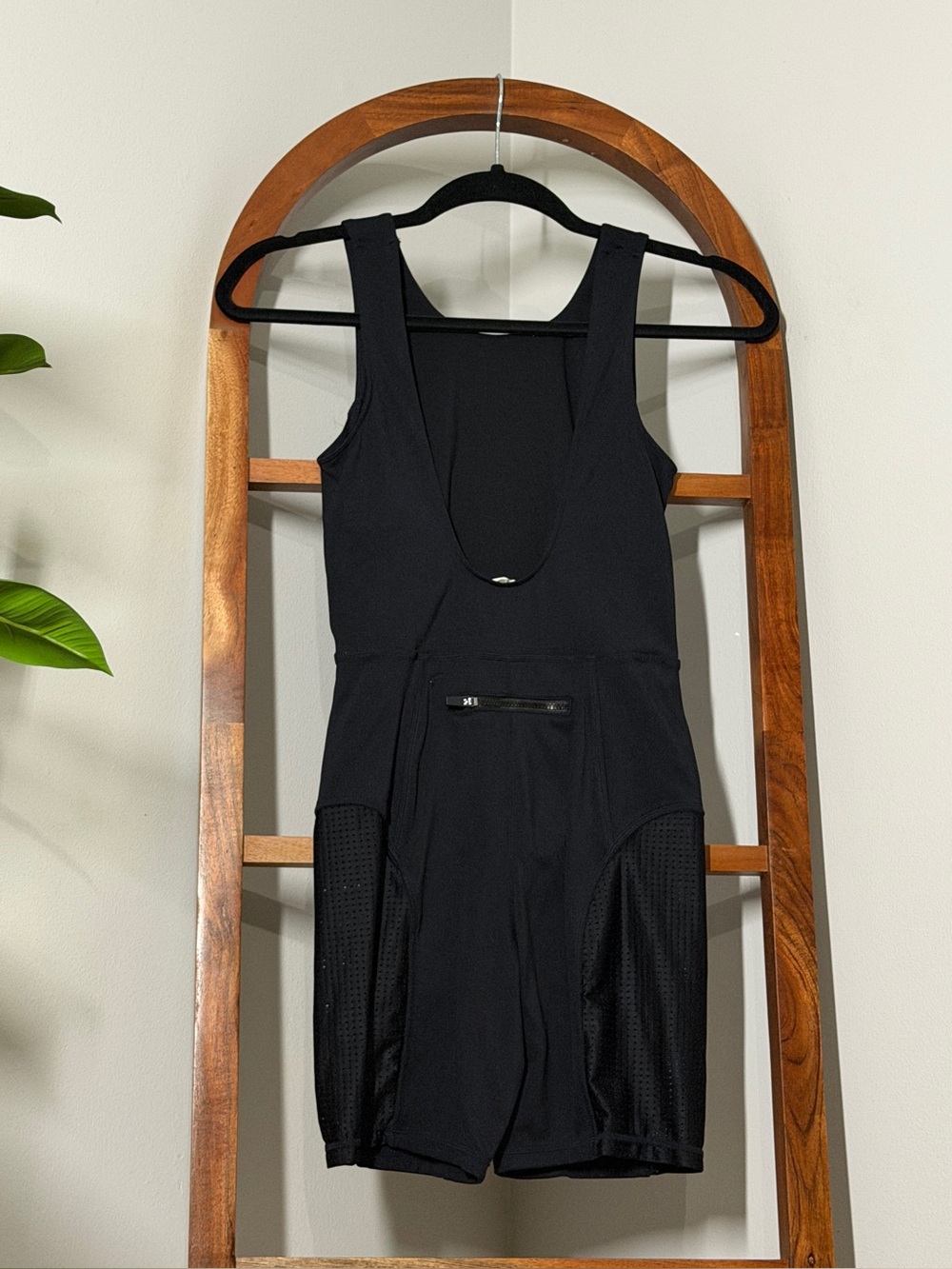 Fabletics XS Black Brianna One Piece Onesie Body Suit - Picture 4 of 10
